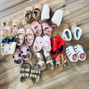 Baby girl shoe bundle